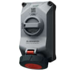 MENNEKES ELECTROTECHNIQUE FRANCE - Prise mur. DUOi R 32A 5P 6h IP69