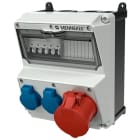 MENNEKES ELECTROTECHNIQUE FRANCE - Combi de prise AMAXX IP44