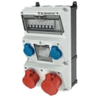 MENNEKES ELECTROTECHNIQUE FRANCE - Combi de prise AMAXX IP44