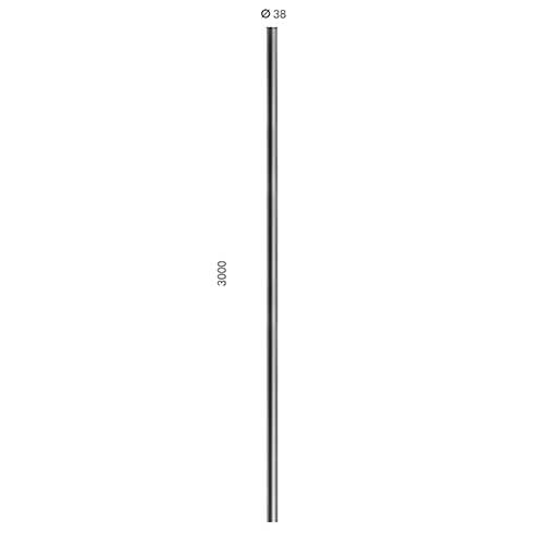 Simes - Accessoire POLE D.38 H.3,0M O.E. BRO
