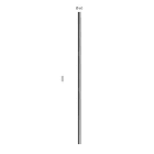 Simes - Accessoire POLE D.60 BURIED H.3,5M O.E. vert foncé