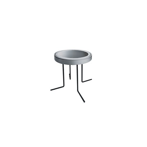 Simes - Accessoire FLANGE X CUBIKS / MINIKUBE gris aluminium