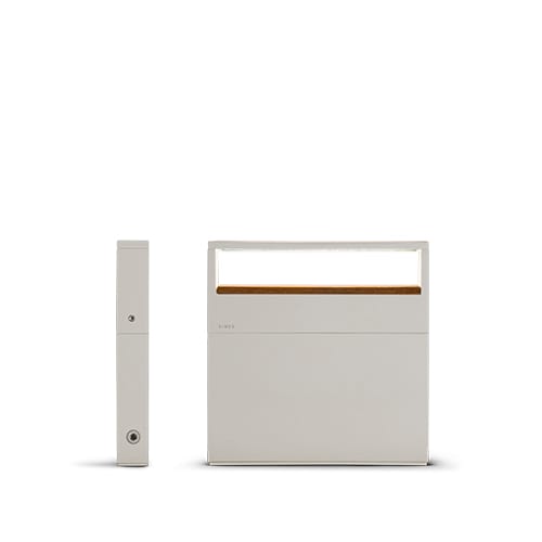 Simes - Borne lumineuse COOL WOOD 4000 K CRI 80 908 lm