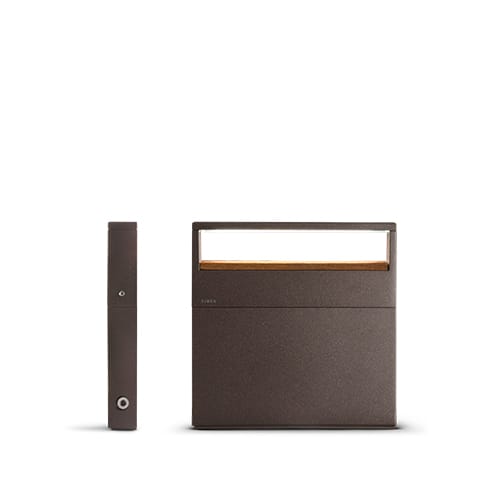 Simes - Borne lumineuse COOL WOOD 3000 K CRI 90 888 lm