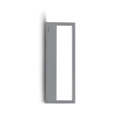 Simes - Applique murale COOL 2700 K CRI 90 863 lm gris alu