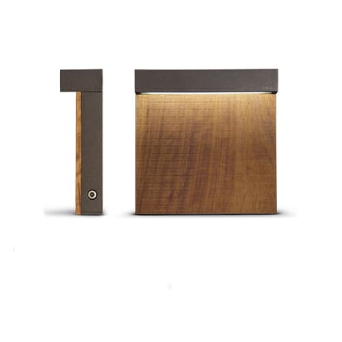 Simes - Borne lumineuse LOOK WOOD 3000 K CRI 90 601 lm