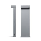 Simes - Borne lumineuse LOOK 3000 K CRI 90 279 lm gris alu