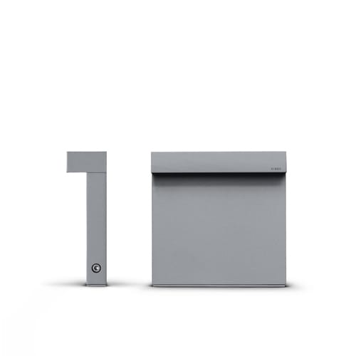 Simes - Borne lumineuse LOOK 3000 K CRI 90 601 lm gris alu