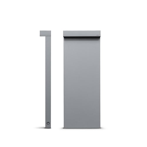 Simes - Borne lumineuse LOOK 4000 K CRI 90 614 lm gris alu