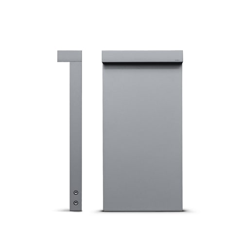 Simes - Borne lumineuse LOOK 3000 K CRI 90 782 lm gris alu