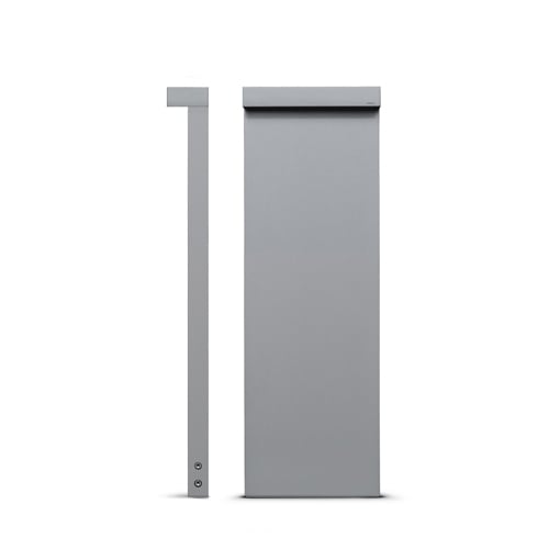 Simes - Borne lumineuse LOOK 4000 K CRI 90 800 lm gris alu