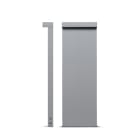 Simes - Borne lumineuse LOOK 4000 K CRI 90 800 lm gris alu