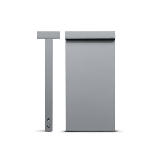 Simes - Borne lumineuse LOOK 3000 K CRI 90 1774 lm gris alu