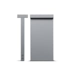 Simes - Borne lumineuse LOOK 3000 K CRI 90 1774 lm gris alu