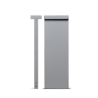 Simes - Borne lumineuse LOOK 3000 K CRI 90 1774 lm gris alu