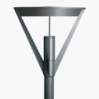 Simes - Luminaire sur mât Slot 42W 3000K IP65 IK09 on/off anthracite