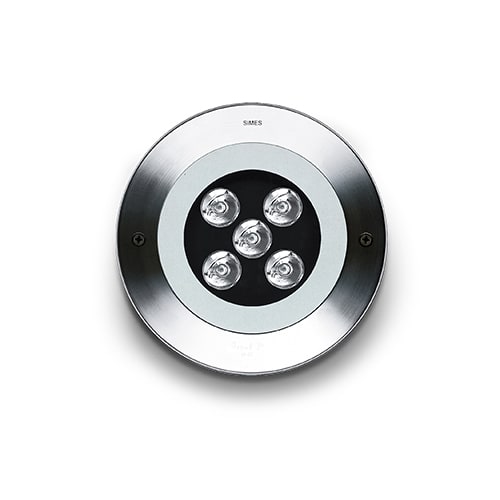 Simes - Encastré de sol Plano 8,70W IP67 IK09 on/off