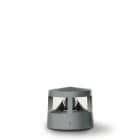 Simes - Borne lumineuse REEF 3000 K CRI 90 2427 lm gris alu