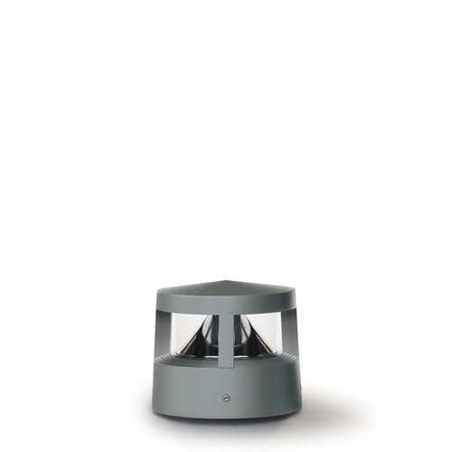 Simes - Borne lumineuse REEF 4000 K CRI 90 2551 lm gris alu