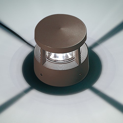 Simes - Borne lumineuse Reef 38W 3000K IP65 IK10