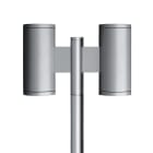 Simes - Lanterne décorative SLOT POTEAU 4000 K CRI 80 5240 lm gris alu