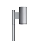 Simes - Lanterne décorative SLOT POTEAU 4000 K CRI 80 2620 lm gris alu