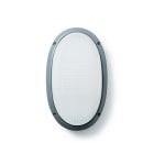 Simes - Applique murale Vedo 13,50W 175mm 4000K 827lm gris alu IP55 IK06 on/off