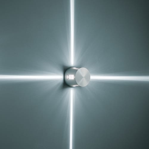Simes - BLITZ 4 WIN 6°+LED NW 18,2W-gris alus alu