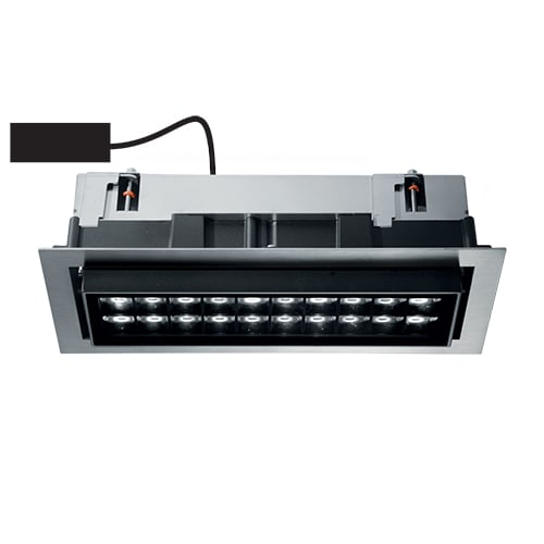 Simes - Luminaire encastré Catch 33W 341mm 4000K 2420lm IP65 on/off