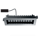 Simes - Luminaire encastré Catch 33W 341mm 4000K 2420lm IP65 on/off