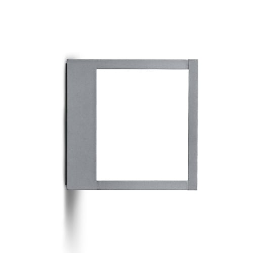 Simes - Applique murale COOL CARRÉ 3000 K CRI 90 1590 lm gris alu