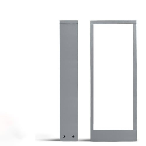 Simes - Borne lumineuse COOL CARRÉ 2700 K CRI 90 1660 lm gris alu