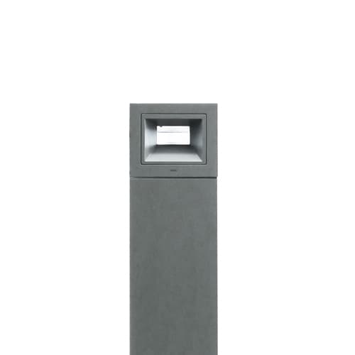 Simes - Borne lumineuse CUBIKS 4000 K CRI 80 1915 lm gris alu