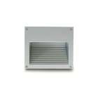 Simes - EOS SQR+5LED NW 14W S/C-gris alus alu