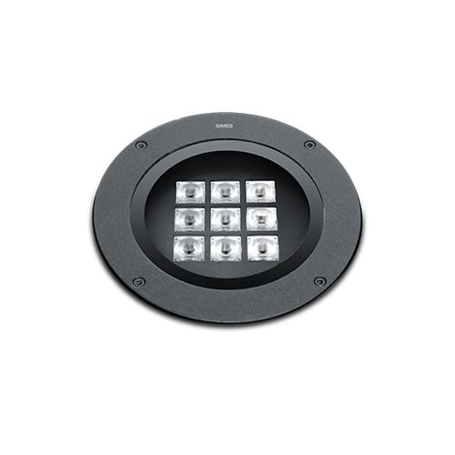 Simes - Encastré de sol Flat IP65 IK10 on/off