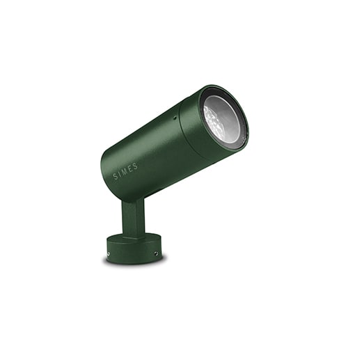 Simes - Projecteur FLOWER 2700 K CRI 90 403 lm vert foncé