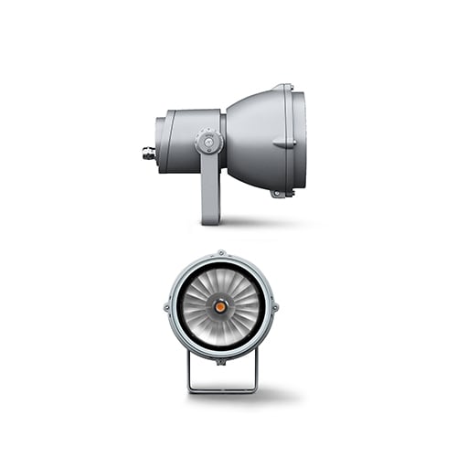 Simes - Projecteur FOCUS 3000 K CRI 90 4302 lm gris alu