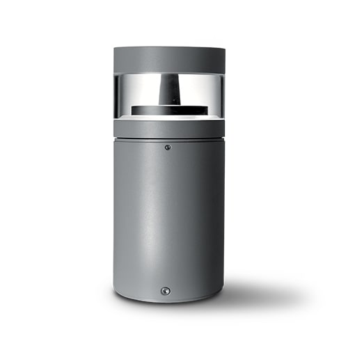 Simes - Borne lumineuse IKONIC 2700 K CRI 90 1245 lm gris alu