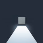 Simes - Applique murale LIFT 2700 K CRI 90 191 lm gris alu