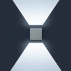 Simes - Applique murale LIFT 4000 K CRI 80 416 lm gris alu