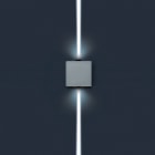 Simes - Applique murale LIFT 2700 K CRI 90 207 lm gris alu