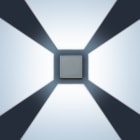 Simes - Applique murale LIFT 2700 K CRI 90 767 lm gris alu