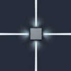 Simes - Applique murale LIFT 2700 K CRI 90 414 lm gris alu