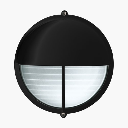 Simes - Applique murale Bul 13,50W 3000K 414lm noir IP54 on/off