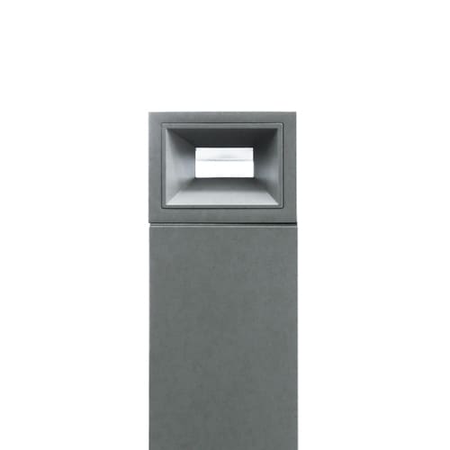 Simes - Borne lumineuse CUBIKS 3000 K CRI 90 2120 lm gris alu
