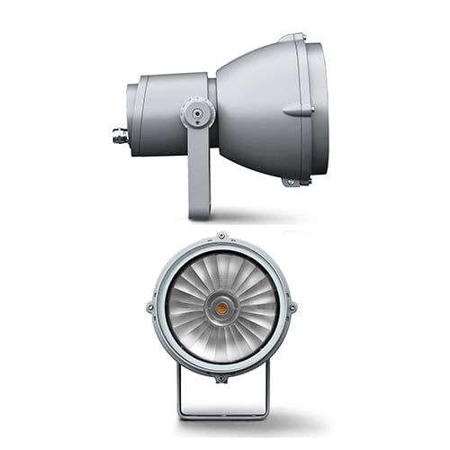 Simes - Projecteur FOCUS 4000 K CRI 80 8644 lm gris alu