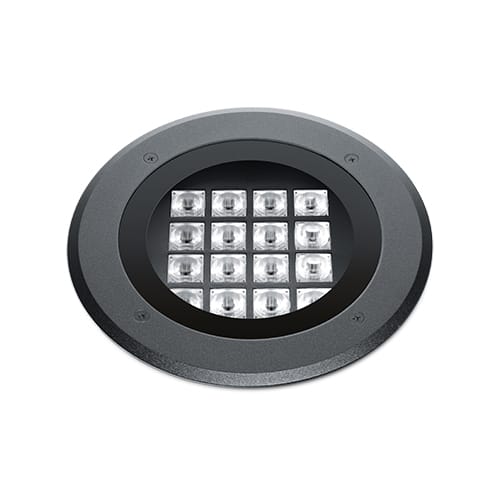 Simes - Encastré de sol ZIP COMFORT 3000 K CRI 90 2407 lm noir