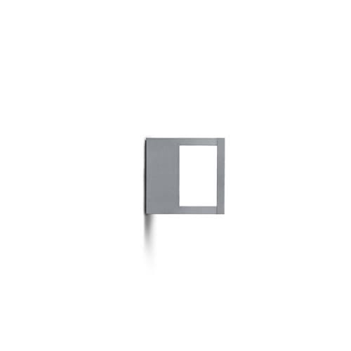Simes - Applique murale COOL CARRÉ 3000 K CRI 90 204 lm gris alu