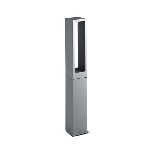 Simes - Borne lumineuse KUBE 3000 K CRI 90 390 lm gris alu