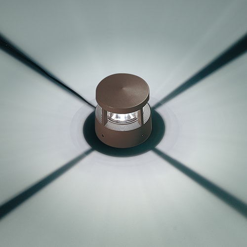 Simes - Borne lumineuse Reef 11W 4000K IP65 IK10